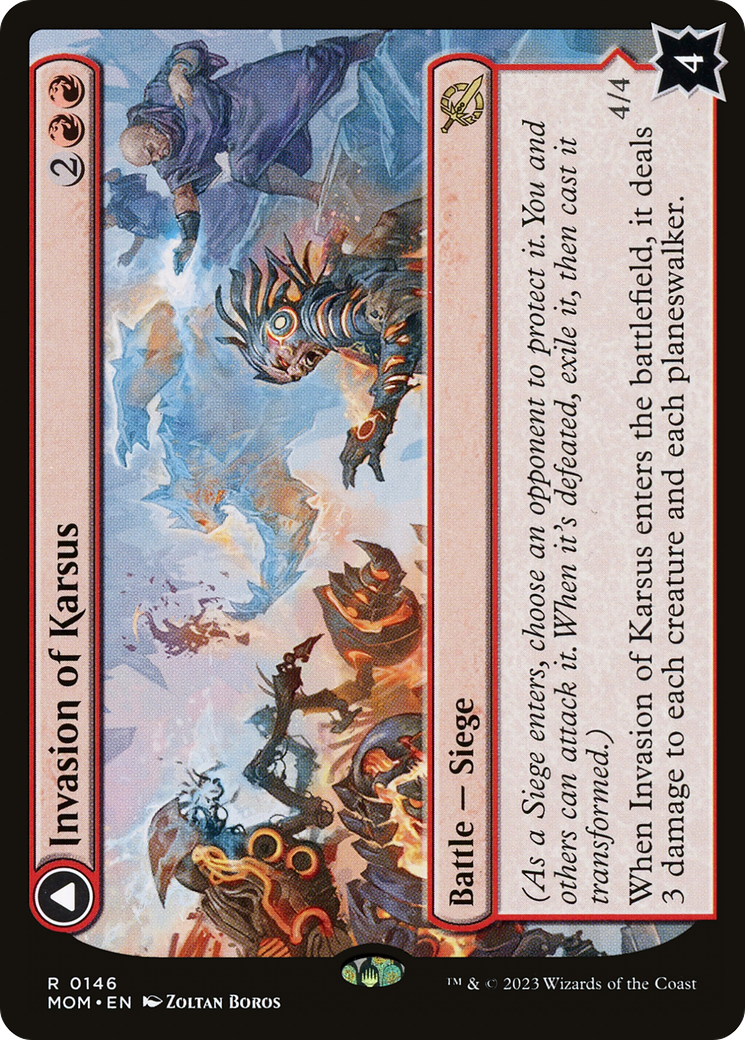 Image of Invasion of Karsus // Refraction Elemental [March of the Machine]