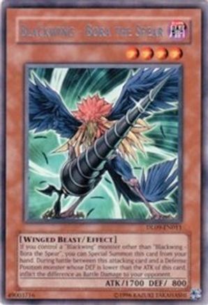 Image of Blackwing - Bora the Spear (Silver) [DL09-EN011] Rare