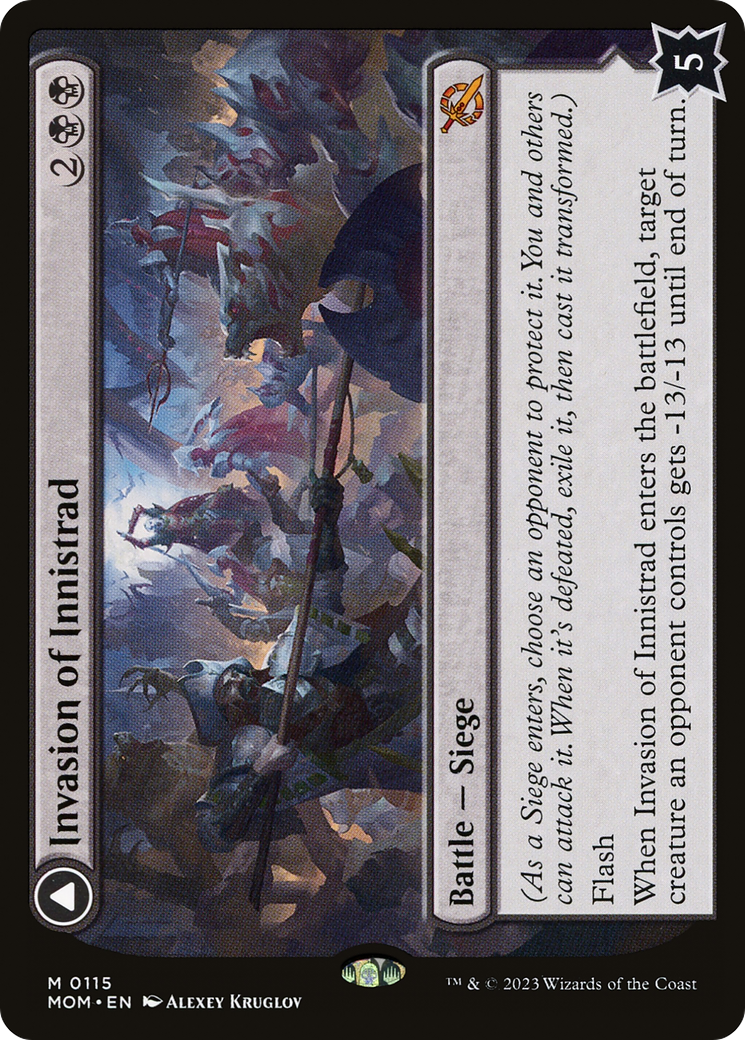Image of Invasion of Innistrad // Deluge of the Dead [March of the Machine]