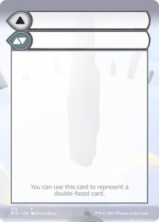 Image of Helper Card (2/9) [Strixhaven: School of Mages Tokens]