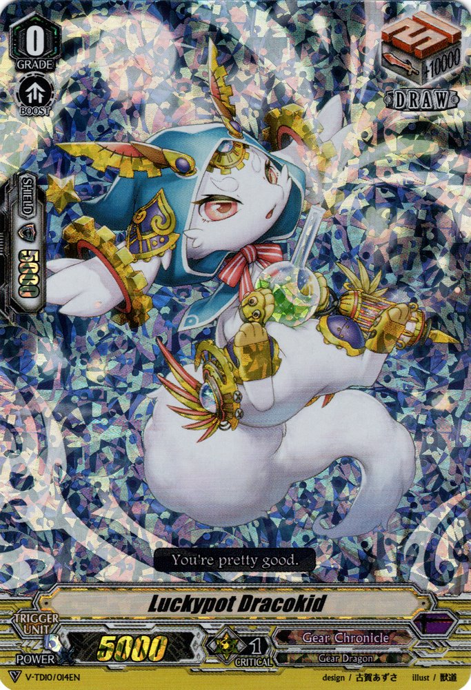 Image of Luckypot Dracokid (Parallel Foil) (V-TD10/014EN) [Chronojet]
