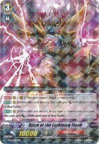 Image of Djinn of the Lightning Flash (Foil) (TD06/002EN) [Trial Deck 6: Resonance of Thunder Dragon]