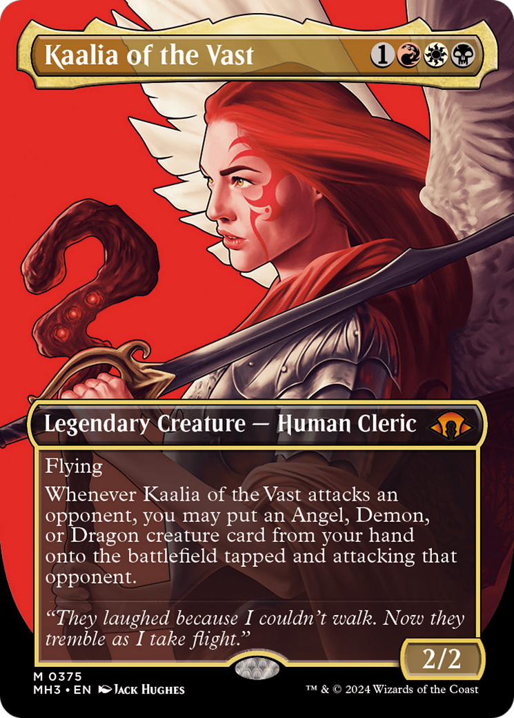 Image of Kaalia of the Vast (Borderless) (0375) [Modern Horizons 3]