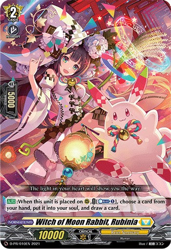 Image of Witch of Moon Rabbit, Rubinia (D-PR/010EN) [D Promo Cards]