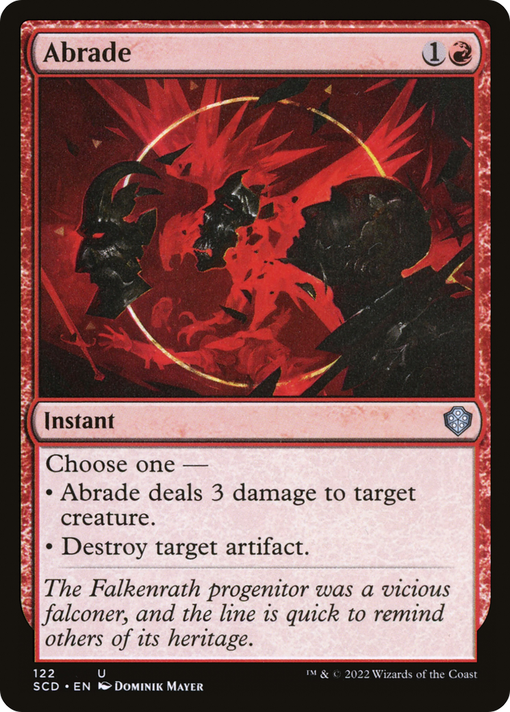 Image of Abrade [Starter Commander Decks]