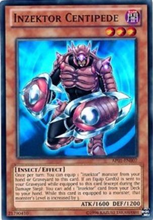 Image of Inzektor Centipede [AP01-EN007] Super Rare