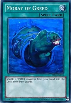Image of Moray of Greed [AP01-EN010] Super Rare