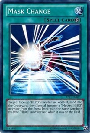 Image of Mask Change [AP01-EN011] Super Rare