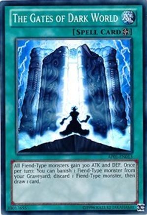 Image of The Gates of Dark World [AP01-EN013] Super Rare