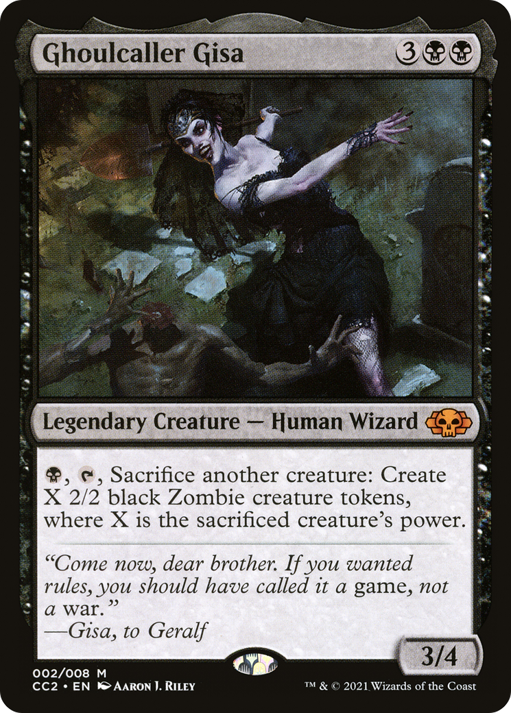 Image of Ghoulcaller Gisa [Commander Collection: Black]