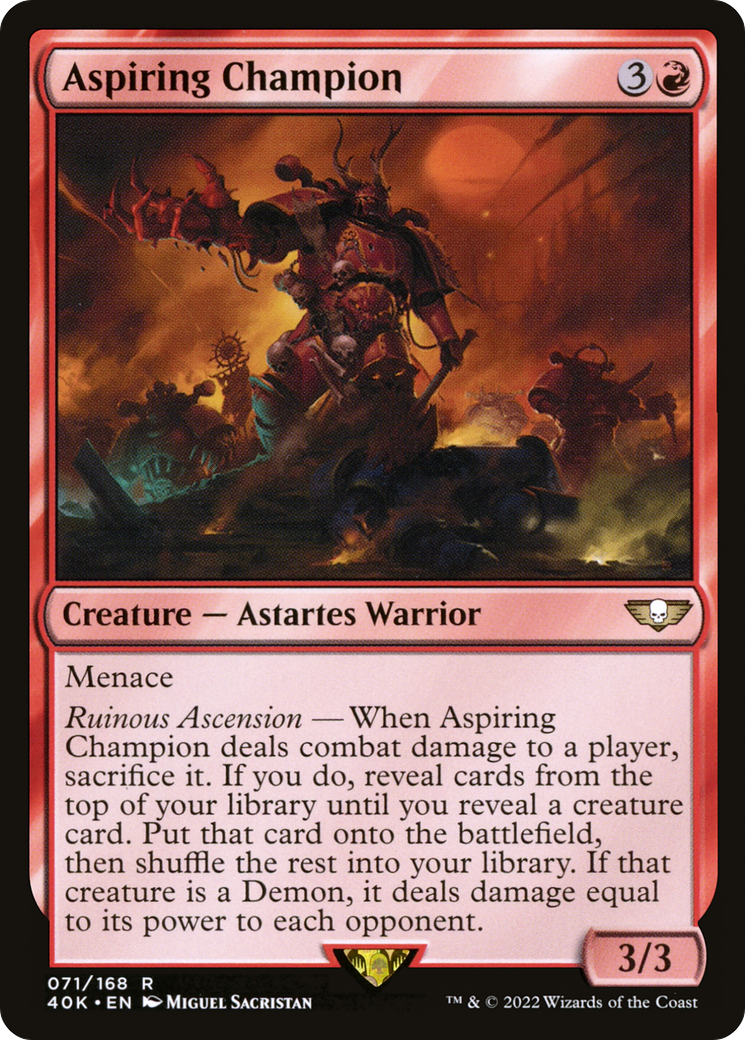 Image of Aspiring Champion [Warhammer 40,000]