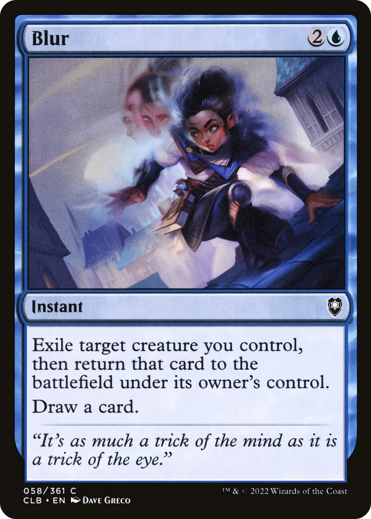 Image of Blur [Commander Legends: Battle for Baldur's Gate]