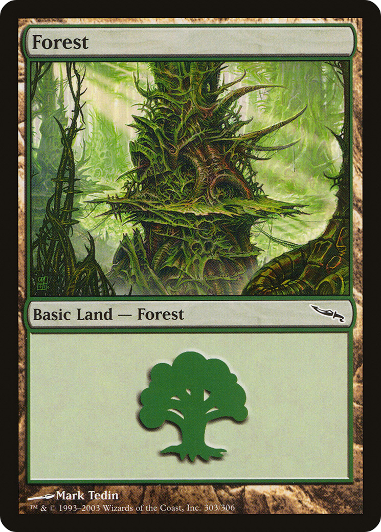 Image of Forest (303) [Mirrodin]