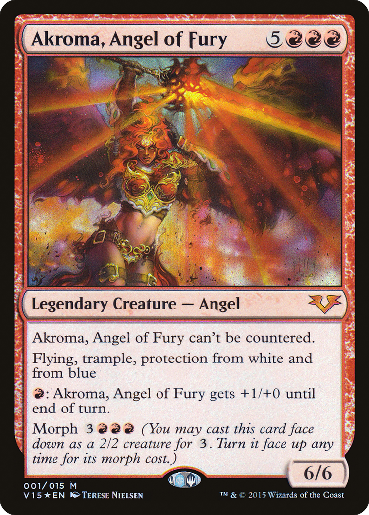 Image of Akroma, Angel of Fury [From the Vault: Angels]