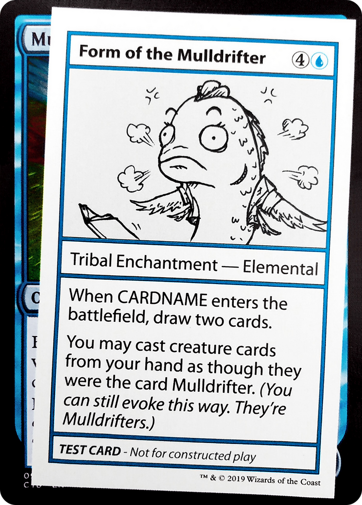 Image of Form of the Mulldrifter (2021 Edition) [Mystery Booster Playtest Cards]