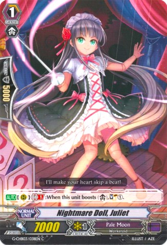 Image of Nightmare Doll, Juliet (G-CHB03/038EN) [Rummy Labyrinth Under the Moonlight]
