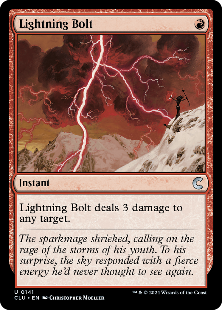 Image of Lightning Bolt [Ravnica: Clue Edition]