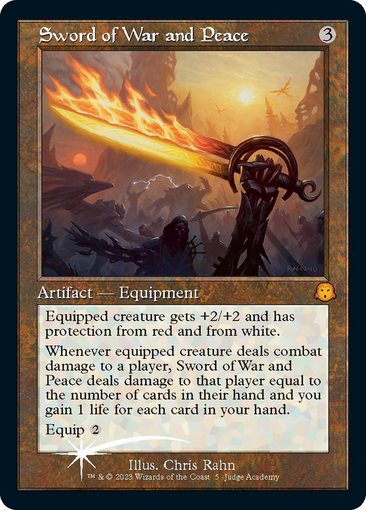 Image of Sword of War and Peace (Retro) [Judge Gift Cards 2023]