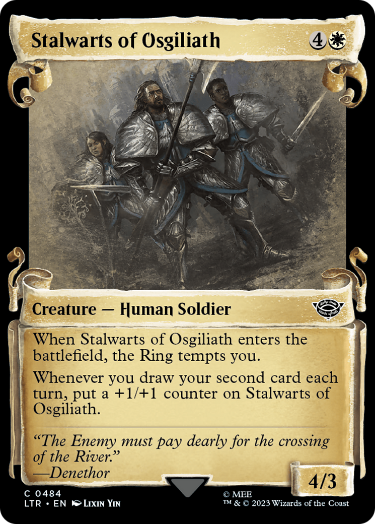 Image of Stalwarts of Osgiliath [The Lord of the Rings: Tales of Middle-Earth Showcase Scrolls]