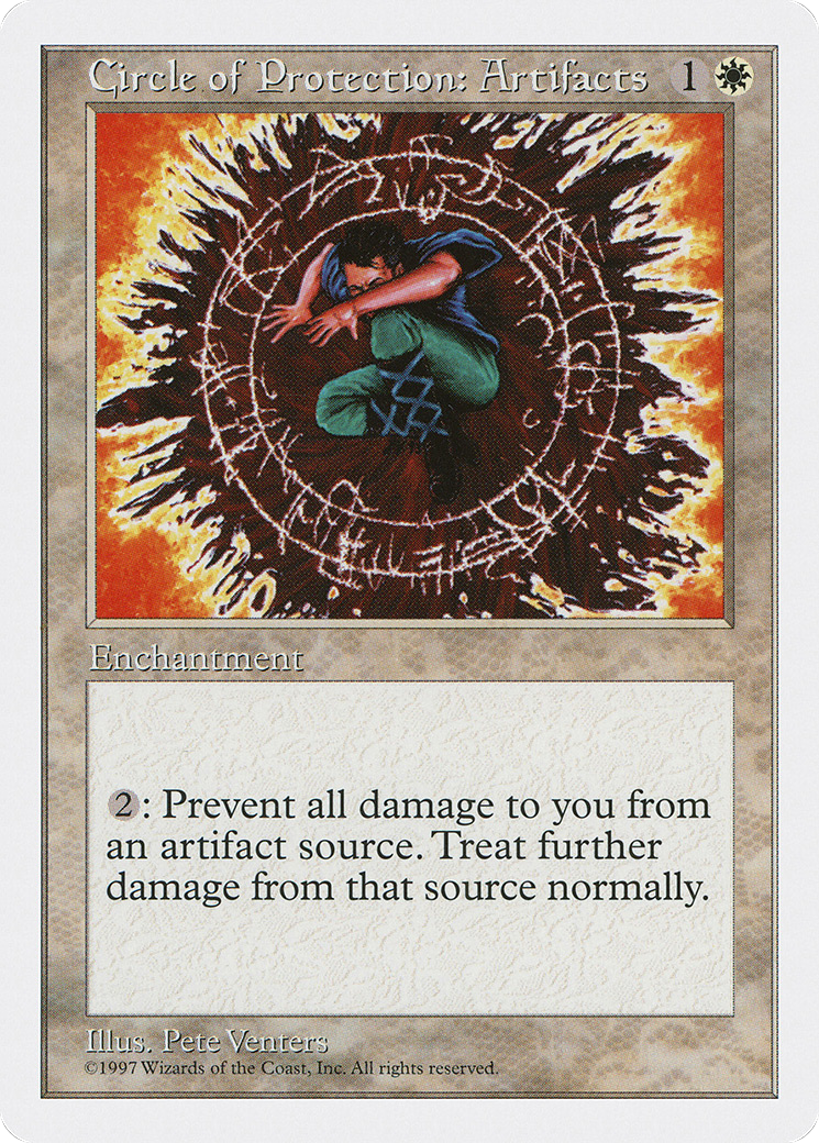 Image of Circle of Protection: Artifacts [Fifth Edition]