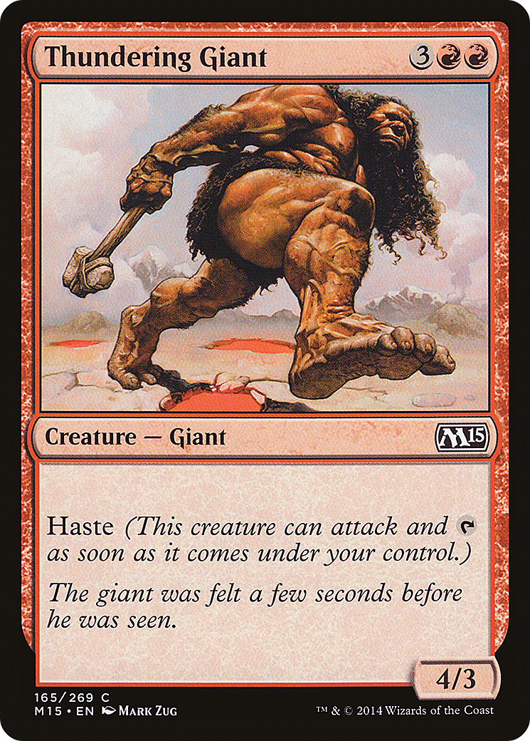 Image of Thundering Giant [Magic 2015]