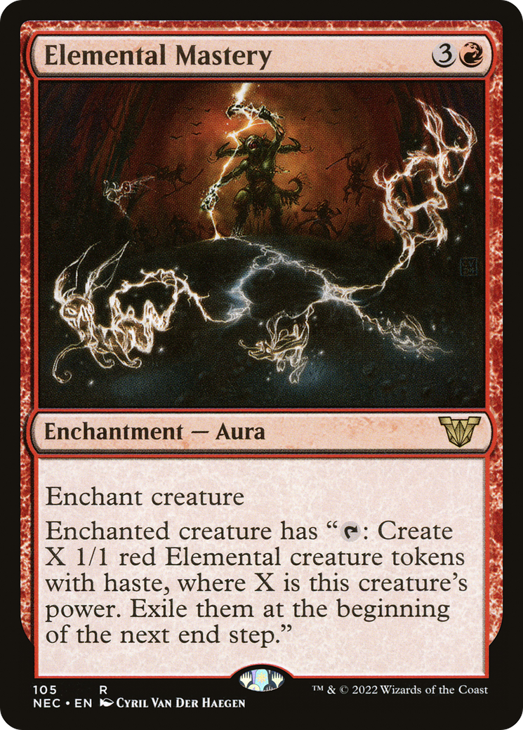 Image of Elemental Mastery [Kamigawa: Neon Dynasty Commander]