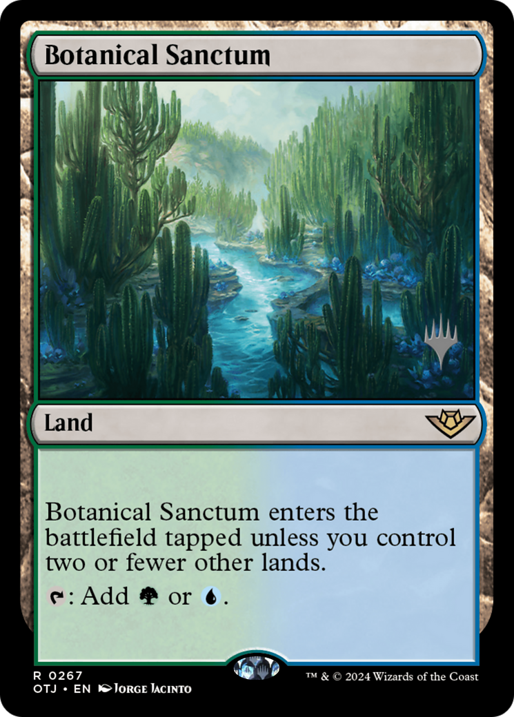 Image of Botanical Sanctum (Promo Pack) [Outlaws of Thunder Junction Promos]