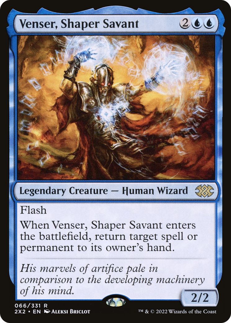 Image of Venser, Shaper Savant [Double Masters 2022]