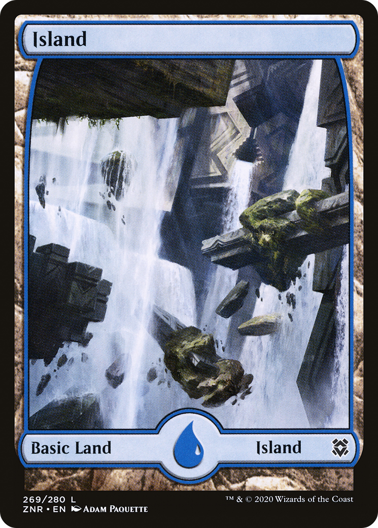 Image of Island (269) [Zendikar Rising]