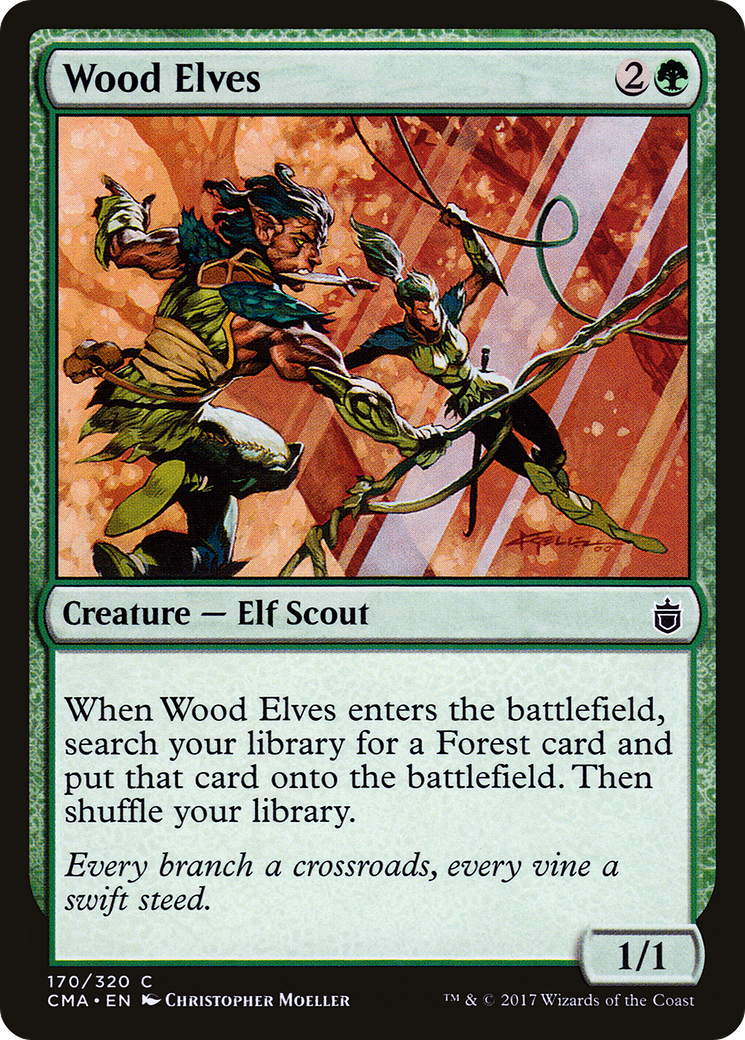 Image of Wood Elves [Commander Anthology]