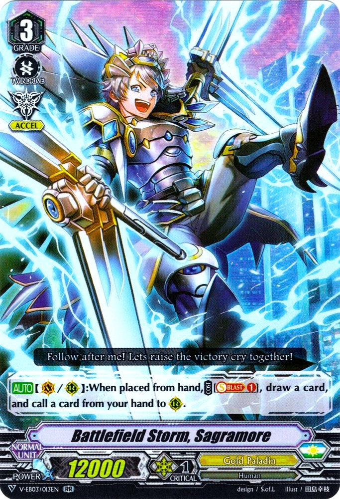 Image of Battlefield Storm, Sagramore (V-EB03/013EN) [ULTRARARE MIRACLE COLLECTION]