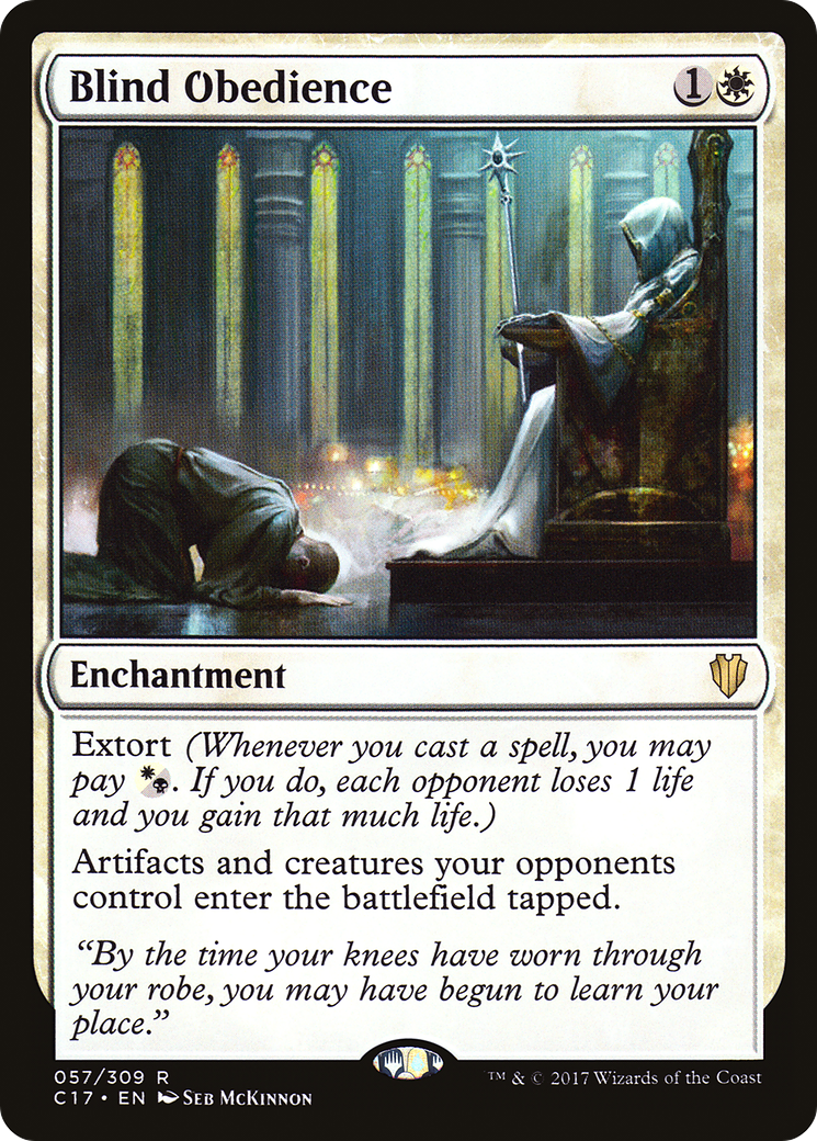 Image of Blind Obedience [Commander 2017]