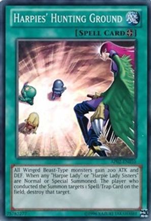 Image of Harpies' Hunting Ground [AP02-EN010] Super Rare