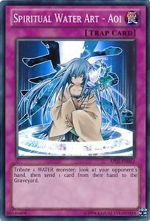Image of Spiritual Water Art - Aoi [AP02-EN012] Super Rare