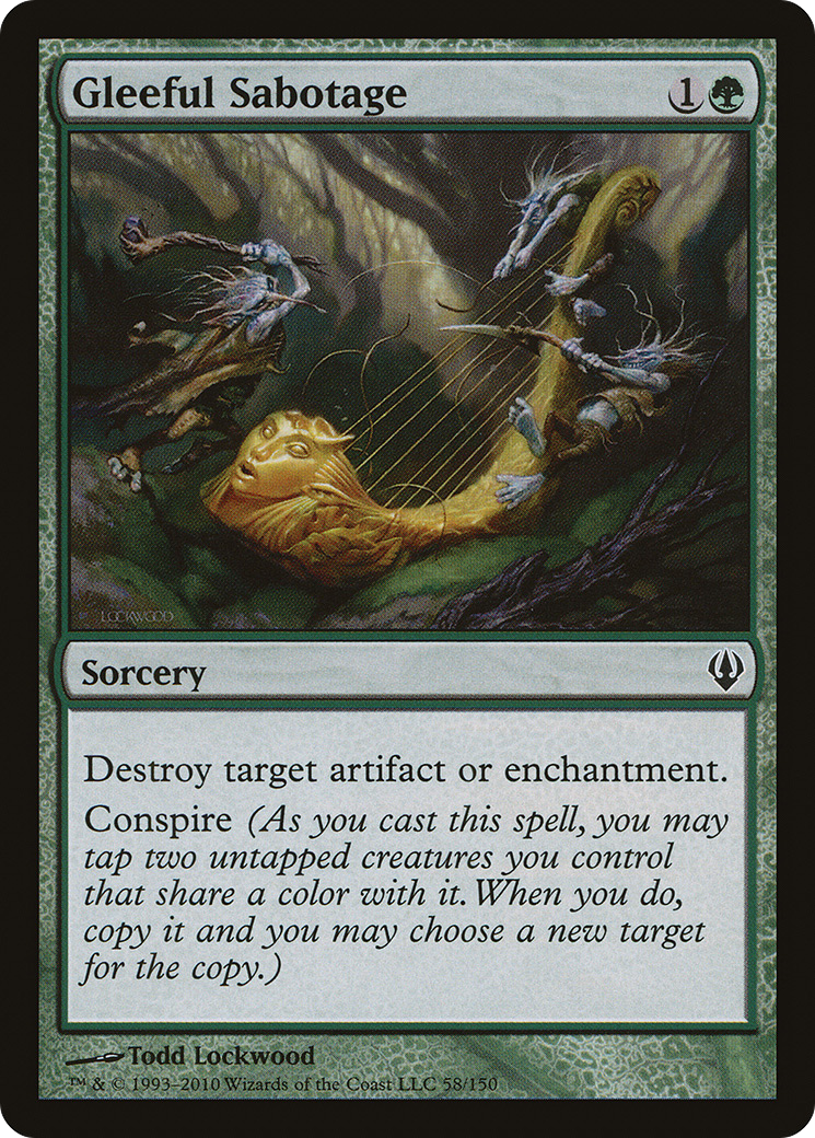 Image of Gleeful Sabotage [Archenemy]