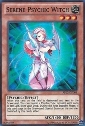 Image of Serene Psychic Witch [AP03-EN004] Super Rare