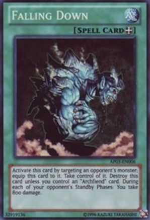 Image of Falling Down [AP03-EN006] Super Rare