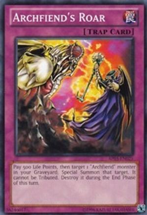 Image of Archfiend's Roar [AP03-EN025] Common
