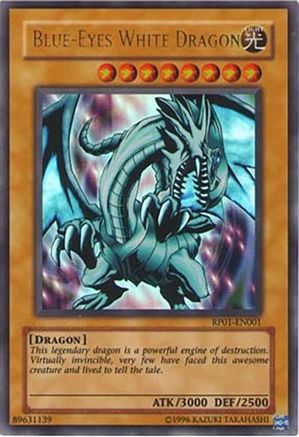 Image of Blue-Eyes White Dragon [RP01-EN001] Ultra Rare