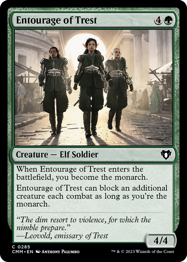 Image of Entourage of Trest [Commander Masters]