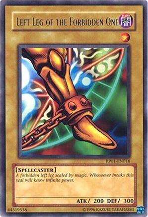 Image of Left Leg of the Forbidden One [RP01-EN018] Rare
