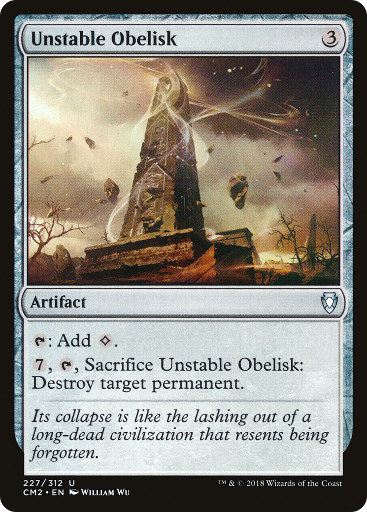 Image of Unstable Obelisk [Commander Anthology Volume II]