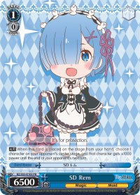 Image of SD Rem (RZ/S55-E105 PR) [Re:ZERO Vol.2]