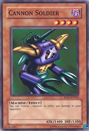 Image of Cannon Soldier [RP01-EN041] Common