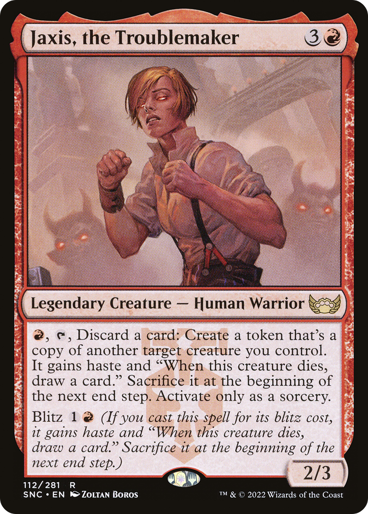 Image of Jaxis, the Troublemaker [Streets of New Capenna]
