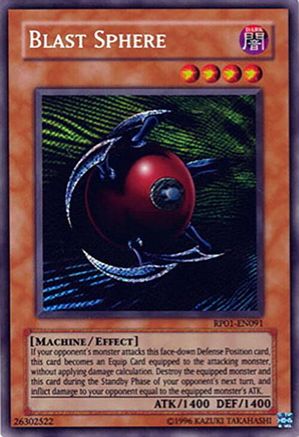 Image of Blast Sphere [RP01-EN091] Secret Rare