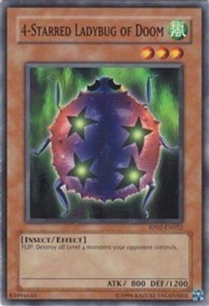 Image of 4-Starred Ladybug of Doom [RP02-EN022] Common