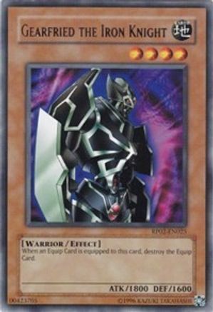 Image of Gearfried the Iron Knight [RP02-EN025] Rare