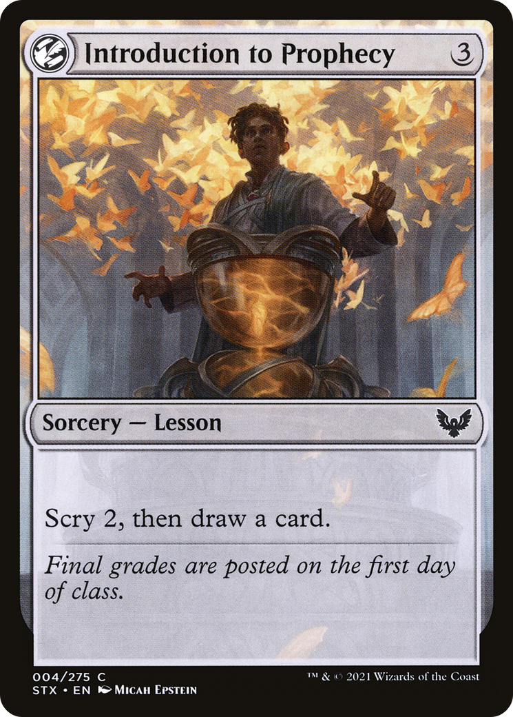 Image of Introduction to Prophecy [Strixhaven: School of Mages]
