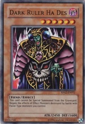 Image of Dark Ruler Ha Des [RP02-EN052] Ultra Rare